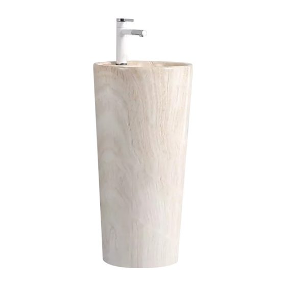 LT-321-DP-CT-93 patterned pedestal-basins