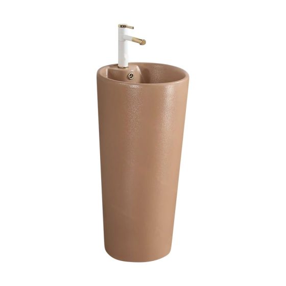LT-321-FG-LB colored pedestal-basins