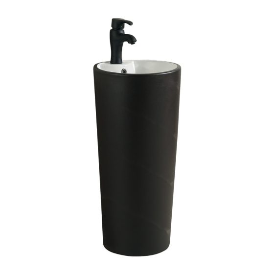 LT-321-FG-UBLNW black pedestal-basins
