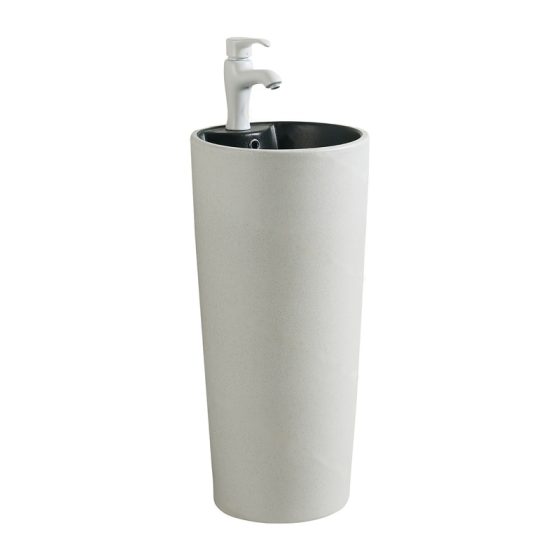 LT-321-FG-UWNBL grey pedestal-basins