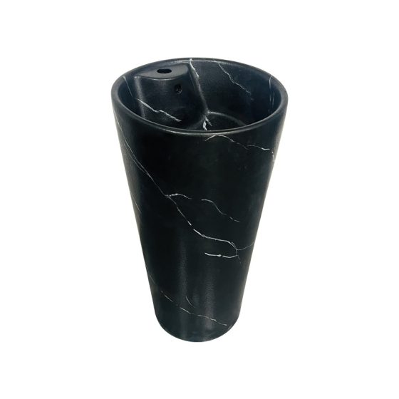 LT-321-FP-CS-BL1 black pedestal-basins