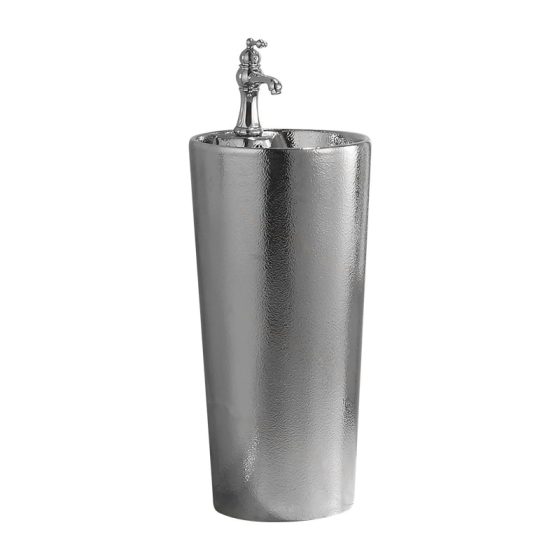 LT-321-FP-GI-PSG grey pedestal-basins