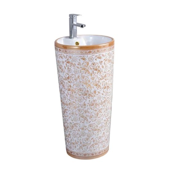 LT-321-GID-RGW colored pedestal-basins