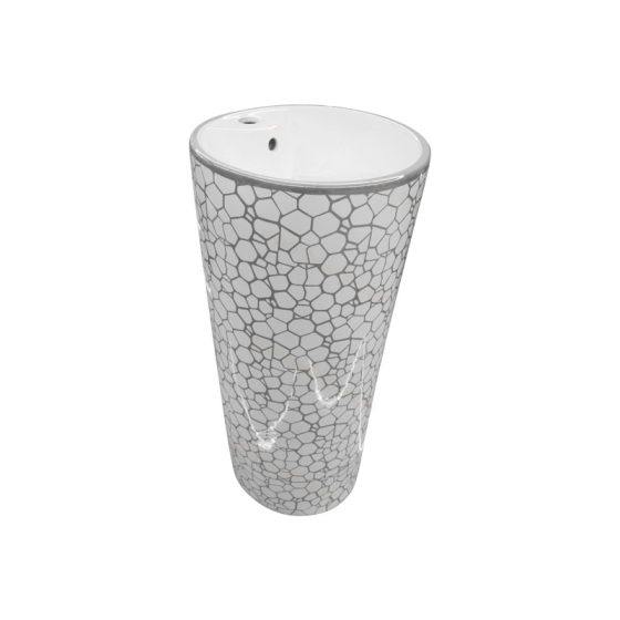 LT-321-GID-SGW11 patterned pedestal-basins