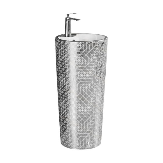 LT-321-GID-SGW4 patterned pedestal-basins