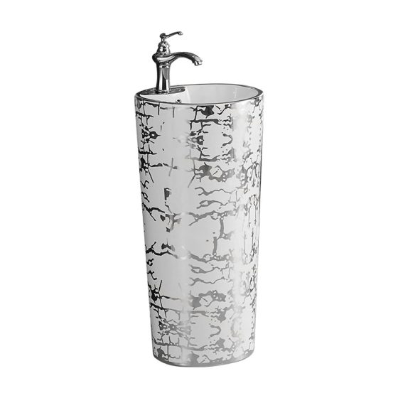 LT-321-GID-SGW5 patterned pedestal-basins