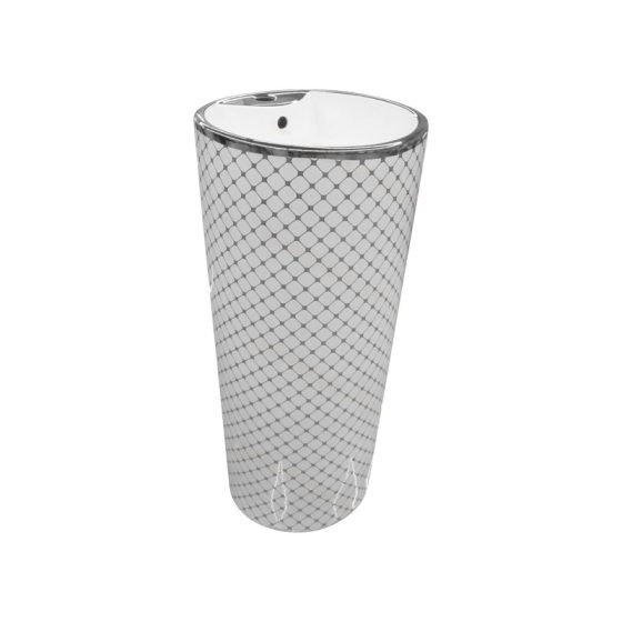 LT-321-GID-SGW7 grey pedestal-basins
