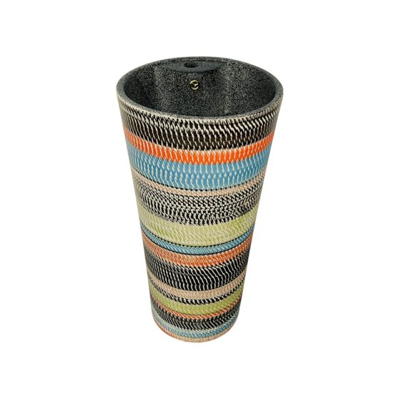 LT-321-HE-CT10 patterned pedestal-basins