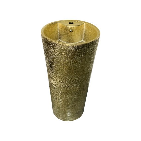 LT-321-HE-GI-PG1 gold pedestal-basins