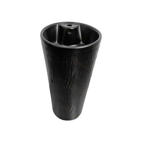 LT-321-HE-M-BL1 black pedestal-basins