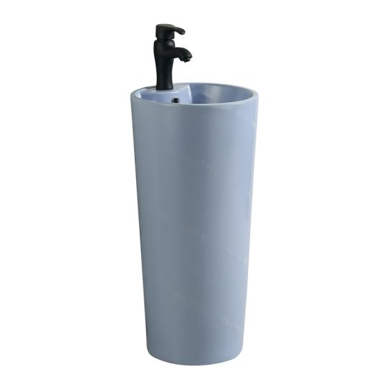 LT-321-M-BV patterned pedestal-basins