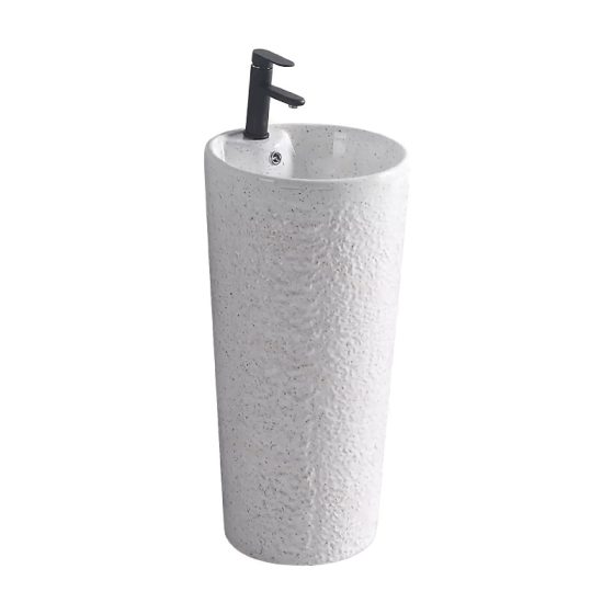 LT-321-RS-W grey pedestal-basins