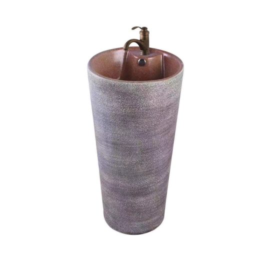 LT-321-SE-RBR colored pedestal-basins