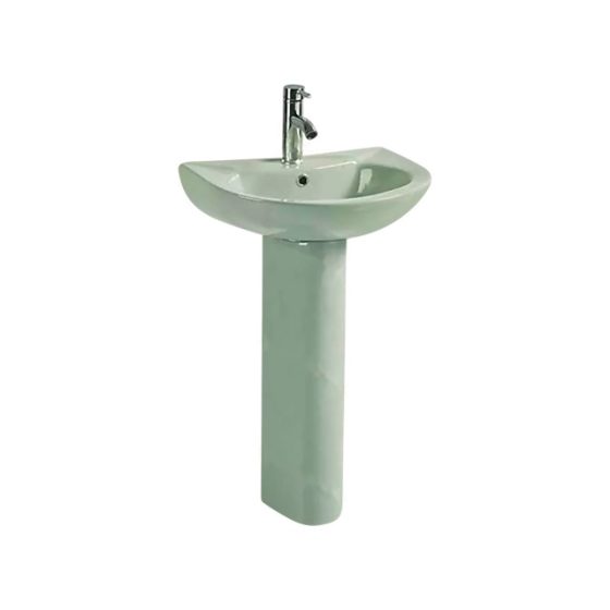 LT-321P-CG-AG patterned pedestal-basins
