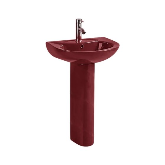 LT-321P-CG-V colored pedestal-basins
