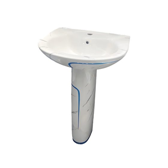 LT-321P-DP-WBUL white pedestal-basins