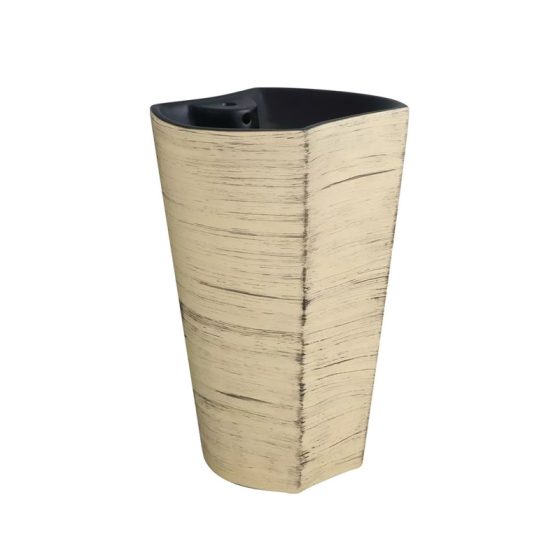 LT-322-RS-CGBL gold pedestal-basins