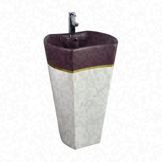 LT-322-RS-WV patterned pedestal-basins