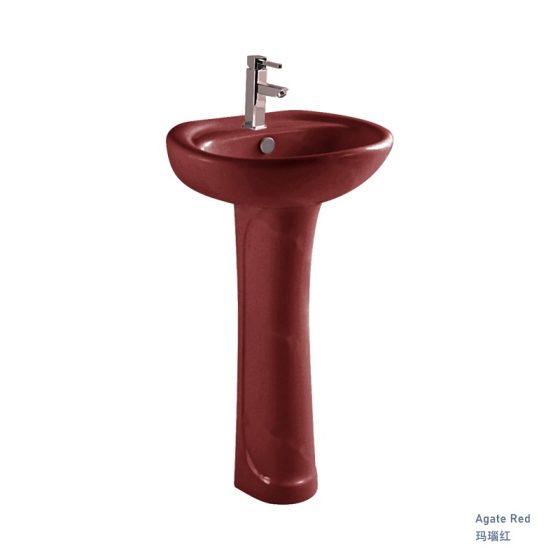 LT-322P-CG-AR colored pedestal-basins