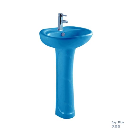LT-322P-CG-BU colored pedestal-basins