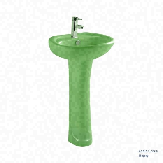LT-322P-CG-CY gold pedestal-basins