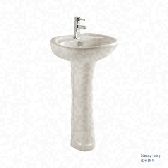 LT-322P-CG-IV white pedestal-basins