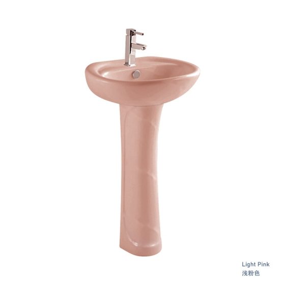 LT-322P-CG-LP colored pedestal-basins