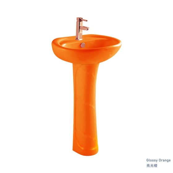 LT-322P-CG-O colored pedestal-basins