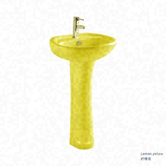 LT-322P-CG-Y gold pedestal-basins