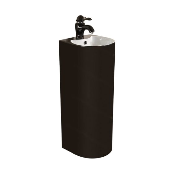 LT-325-CG-BL colored pedestal-basins