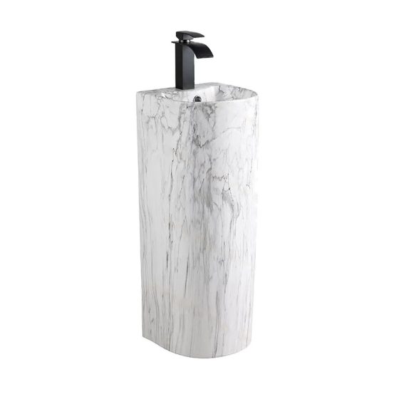 LT-325-DP-CT-14 white pedestal-basins