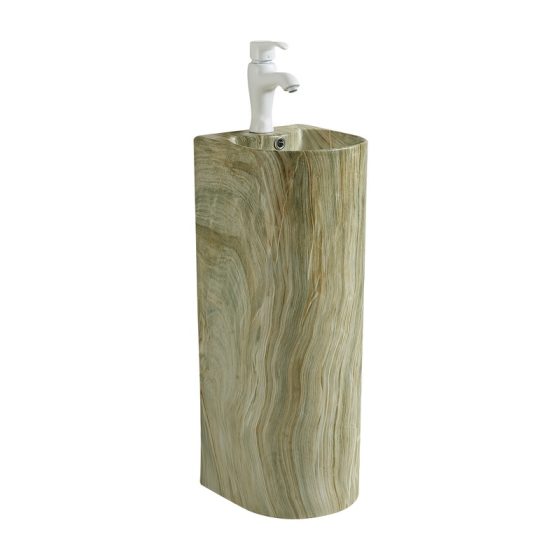 LT-325-DP-CT-180 gold pedestal-basins