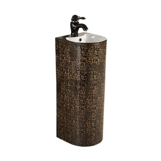LT-325-HE-CT-12 colored pedestal-basins