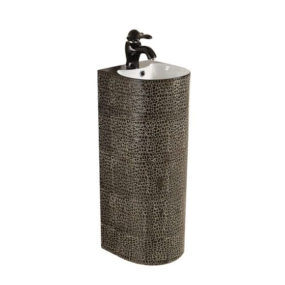 LT-325-HE-CT-5 colored pedestal-basins