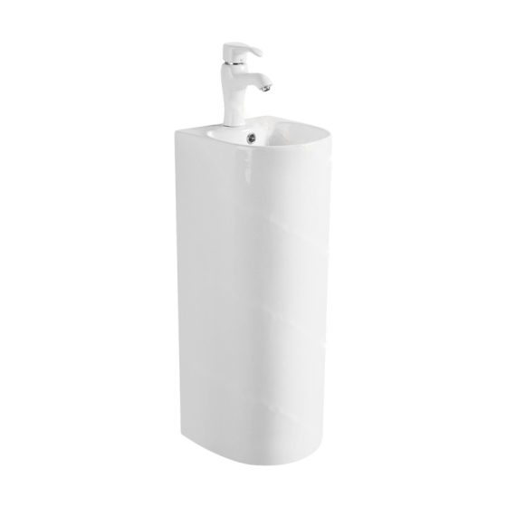 LT-325 white pedestal-basins