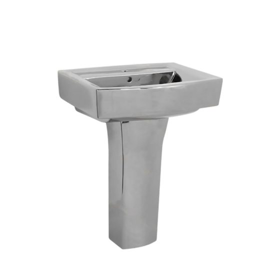 LT-325P-GI-PS grey pedestal-basins