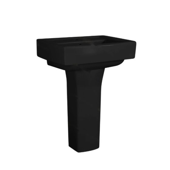 LT-325P-M-BL black pedestal-basins