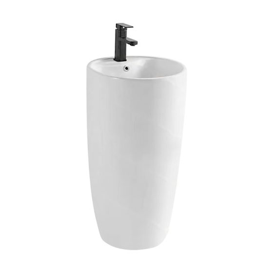 LT-326 white pedestal-basins