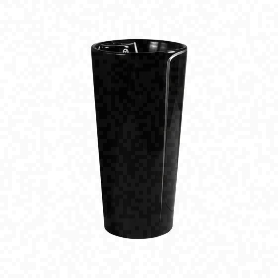 LT-327-CG-BLSGL1 black pedestal-basins