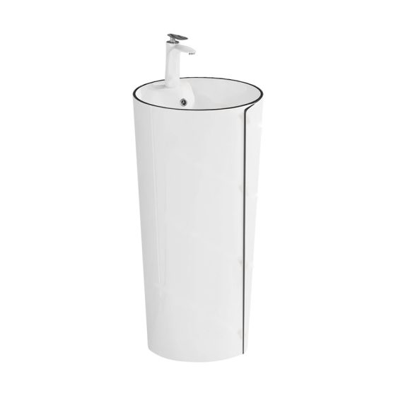 LT-327-CG-WBLL white pedestal-basins