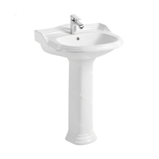 LT-330P white pedestal-basins