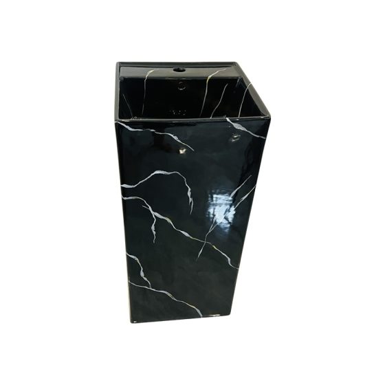 LT-331-CS-BL black pedestal-basins