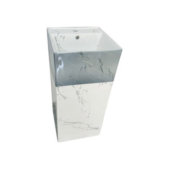 LT-331-DP-CT18 white pedestal-basins