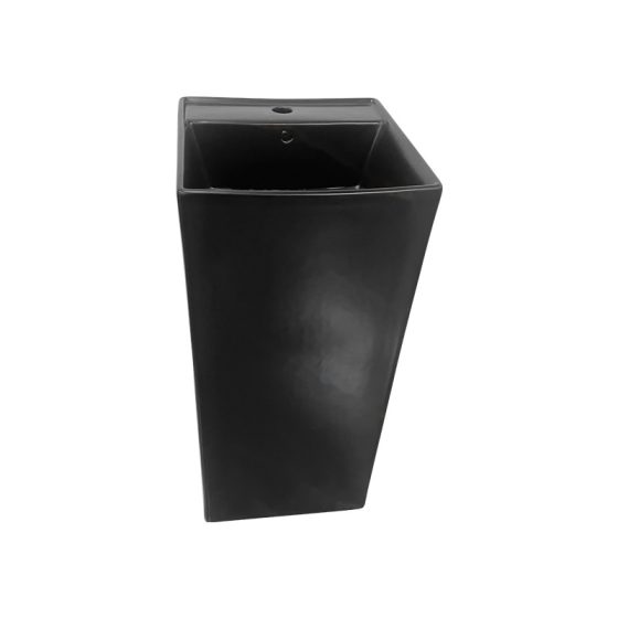 LT-331-M-BL black pedestal-basins