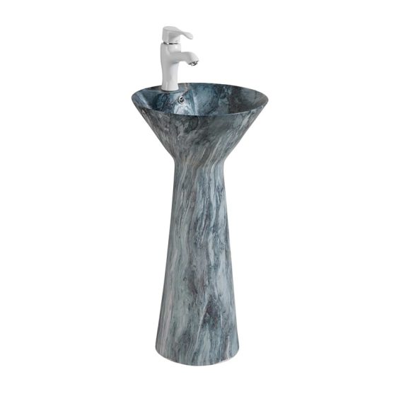 LT-333-DP-CT-40 patterned pedestal-basins