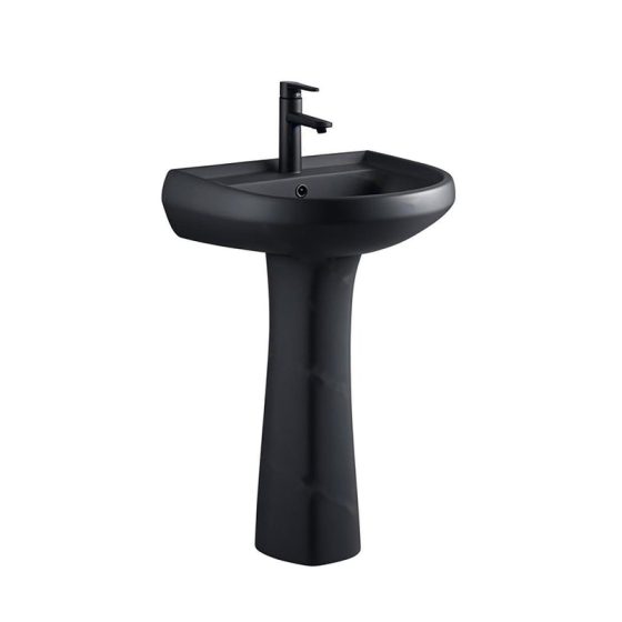 LT-334P-M-BL black pedestal-basins