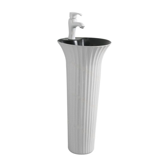 LT-336-FG-UWNBL patterned pedestal-basins