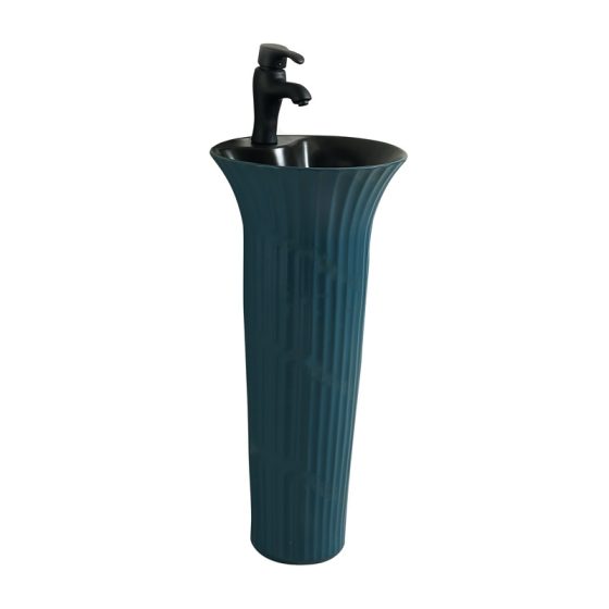 LT-336-M-USCNBL colored pedestal-basins