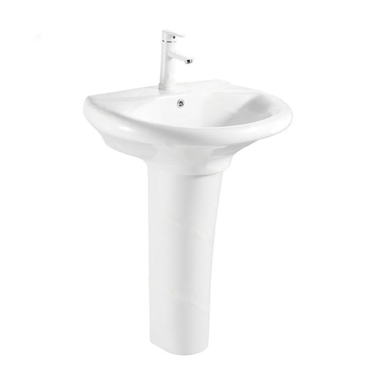 LT-336P white pedestal-basins