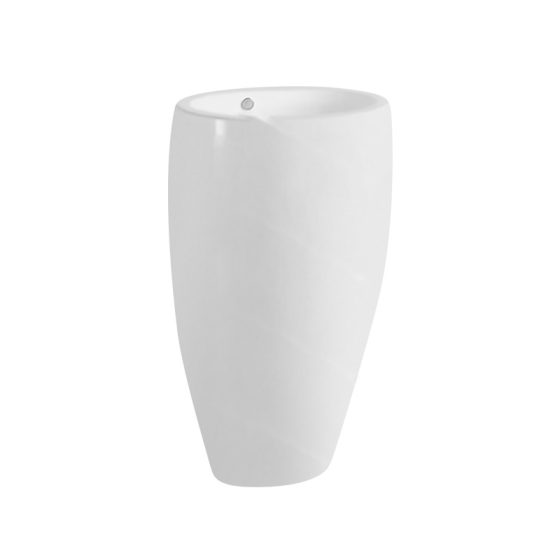 LT-337A white pedestal-basins